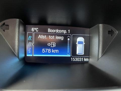 Ford Transit Connect 1.5 TDCI 100pk L2 Trend / vaste prijs rijklaar € 12.950 ex btw / nieuwe koppeling / lease vanaf € 337 / airco / cruise / navi / 3 zits / zilver metallic !