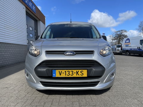 Ford Transit Connect 1.5 TDCI 100pk L2 Trend / vaste prijs rijklaar € 12.950 ex btw / nieuwe koppeling / lease vanaf € 337 / airco / cruise / navi / 3 zits / zilver metallic !