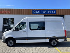 Mercedes-Benz Sprinter 317 1.9 CDI 170pk L2H2 DC 7 persoons / rijklaar € 39.950 ex btw / lease vanaf € 936 / climate control / trekhaak 3500 kg optie / achteruit rijcamera !