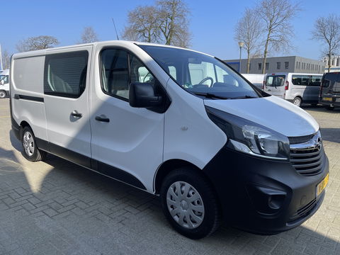 Opel Vivaro 1.6 CDTI 125pk L2H1 DC 5 persoons Edition EcoFlex / vaste prijs rijklaar € 15.950 ex btw / lease vanaf € 311 / airco / cruise / navi / trekhaak 2000 kg / pdc achter !