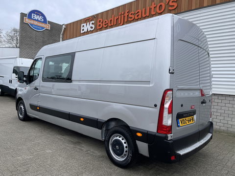 Renault Master T35 2.3 dCi 135 L3H2 DC 7 persoons / vaste prijs rijklaar € 24.950 ex btw / lease vanaf € 462 / airco / cruise / navi / trekhaak 2500 kg / pdc voor en achter / achteruit rijcamera !
