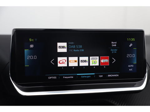 Peugeot e-208 EV Allure 50 kWh Automaat Half Leder Navigatie Camera Clima Cruise PDC LMV Carplay Android Bluetooth