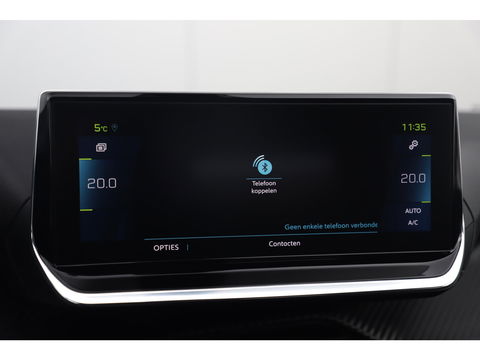 Peugeot e-208 EV Allure 50 kWh Automaat Half Leder Navigatie Camera Clima Cruise PDC LMV Carplay Android Bluetooth