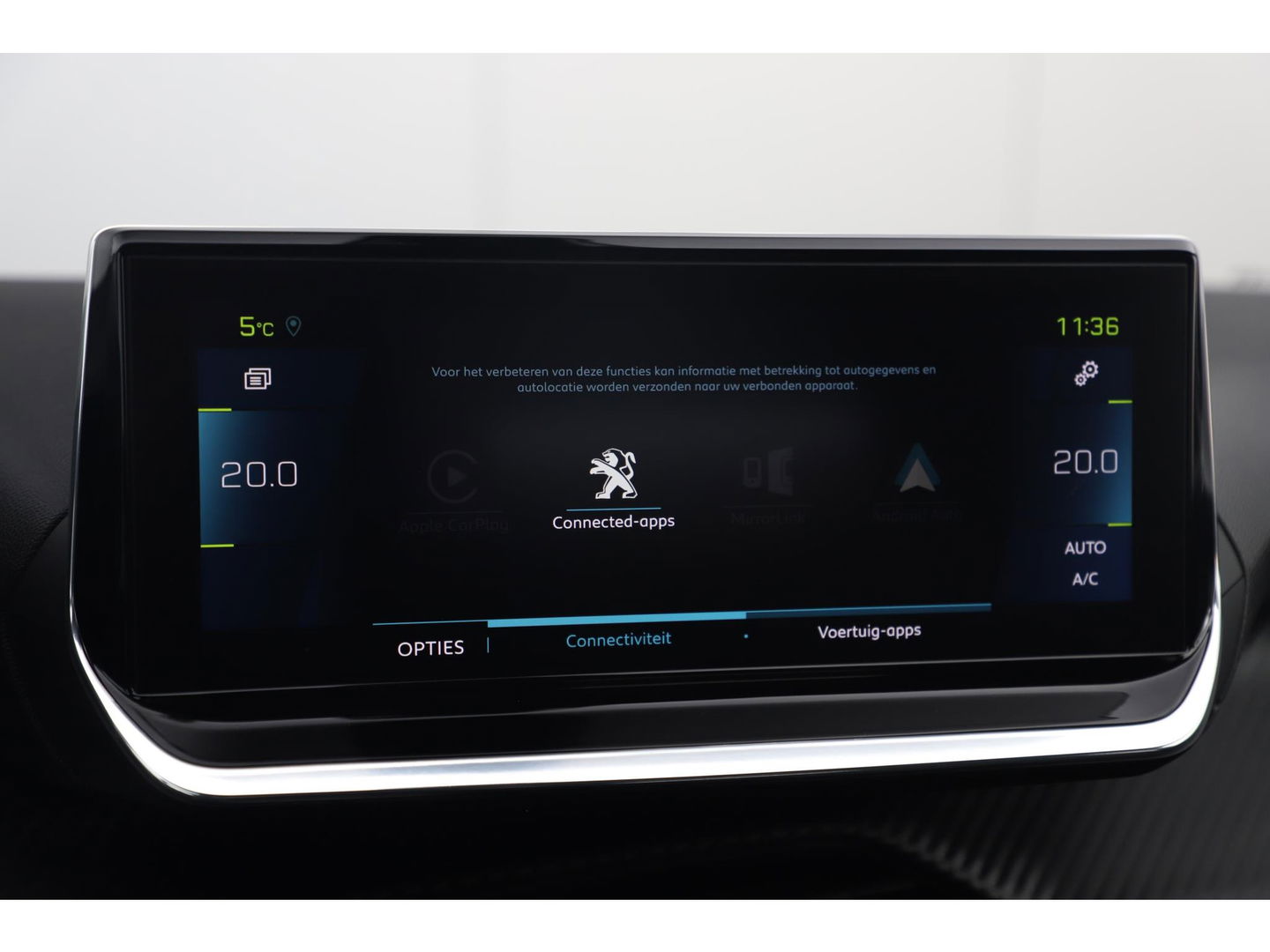 Peugeot e-208 EV Allure 50 kWh Automaat Half Leder Navigatie Camera Clima Cruise PDC LMV Carplay Android Bluetooth
