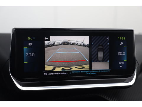Peugeot e-208 EV Allure 50 kWh Automaat Half Leder Navigatie Camera Clima Cruise PDC LMV Carplay Android Bluetooth