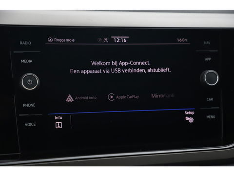 Volkswagen Polo 1.0 TSI Comfortline 95PK DSG Automaat NAP! Navigatie 17 inch Pretoria Look Adaptive Cruise Carplay Android Bluetooth LED