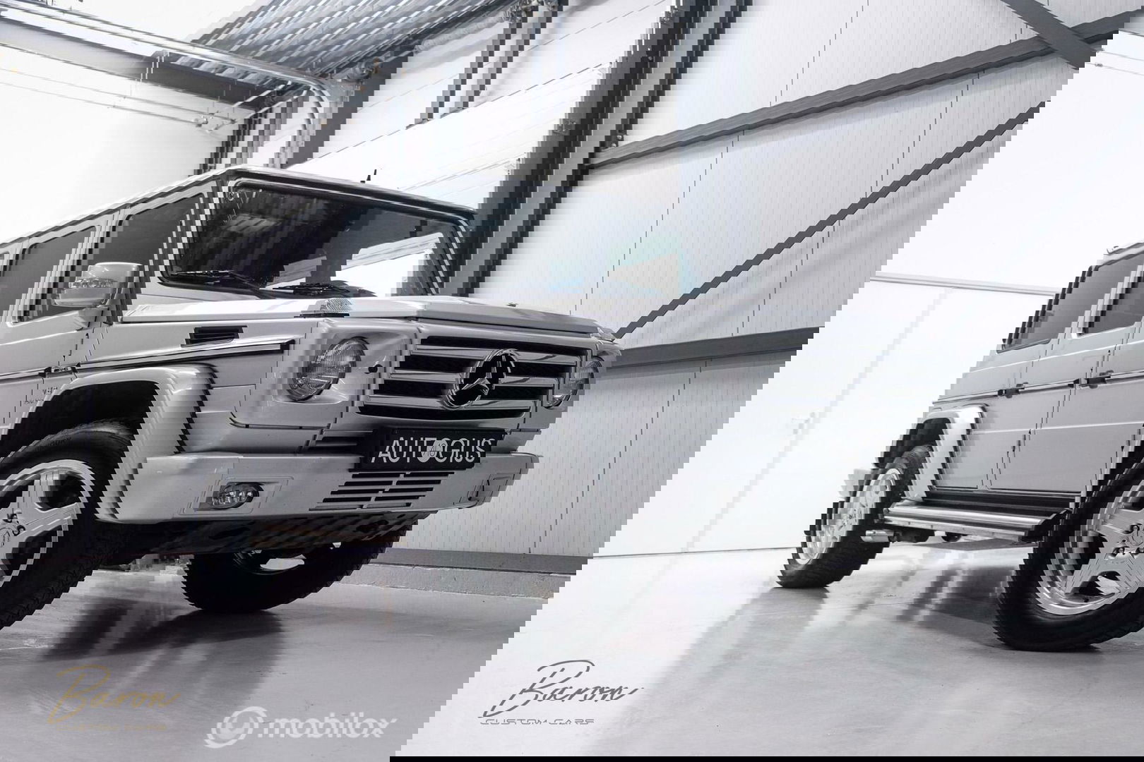 Mercedes-Benz G-Klasse AMG G55 | Youngtimer | Fiscaal aantrekkelijk | Lease | Bilstein B4 | Briljant Silver