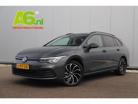 Volkswagen GOLF Variant 1.0 eTSI Life Business 110PK Automaat Virtual Cockpit 17 inch LMV Navigatie Camera PDC Sfeerverlichting Carplay Android Getint Glas Adaptive Cruise Lane Assist Comfortstoelen