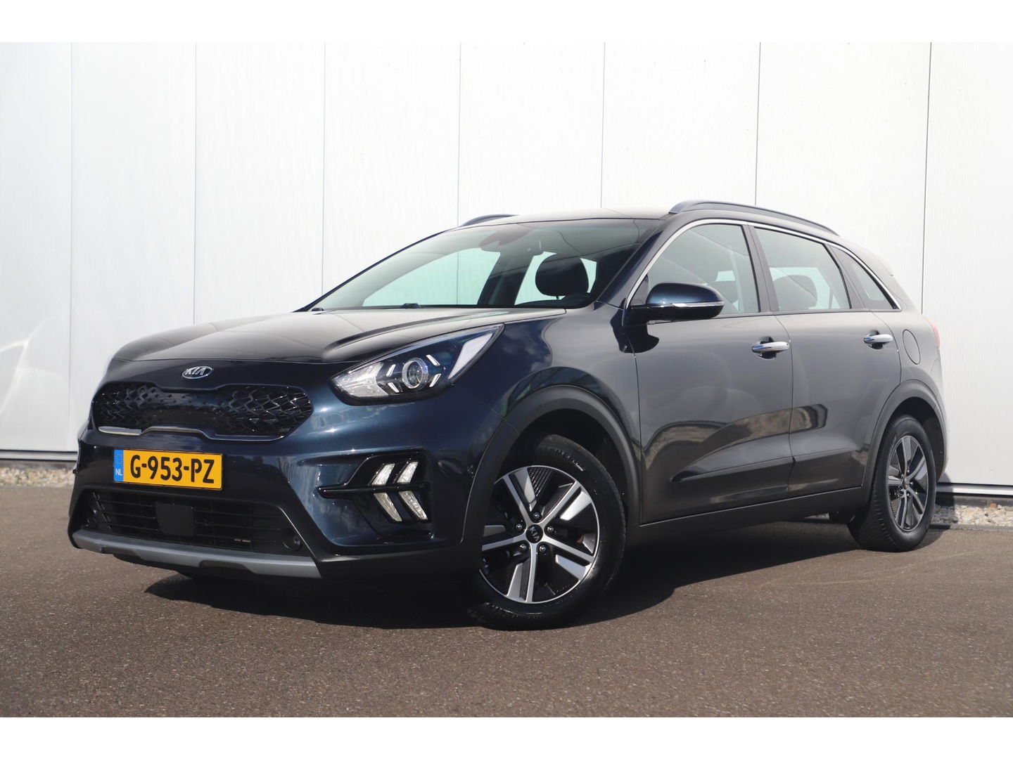 Kia Niro 1.6 GDi Hybrid DynamicLine Nieuw Model Half Leder Navigatie Achteruitrijcamera Carplay Android LED Adaptive Cruise Lane Assist