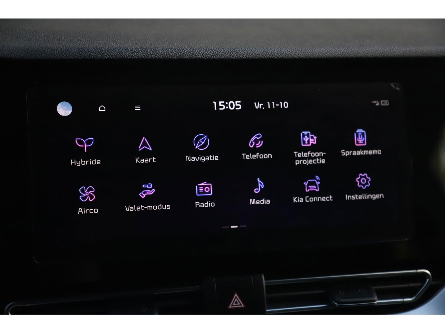 Kia Niro 1.6 GDi Hybrid DynamicLine Nieuw Model Half Leder Navigatie Achteruitrijcamera Carplay Android LED Adaptive Cruise Lane Assist