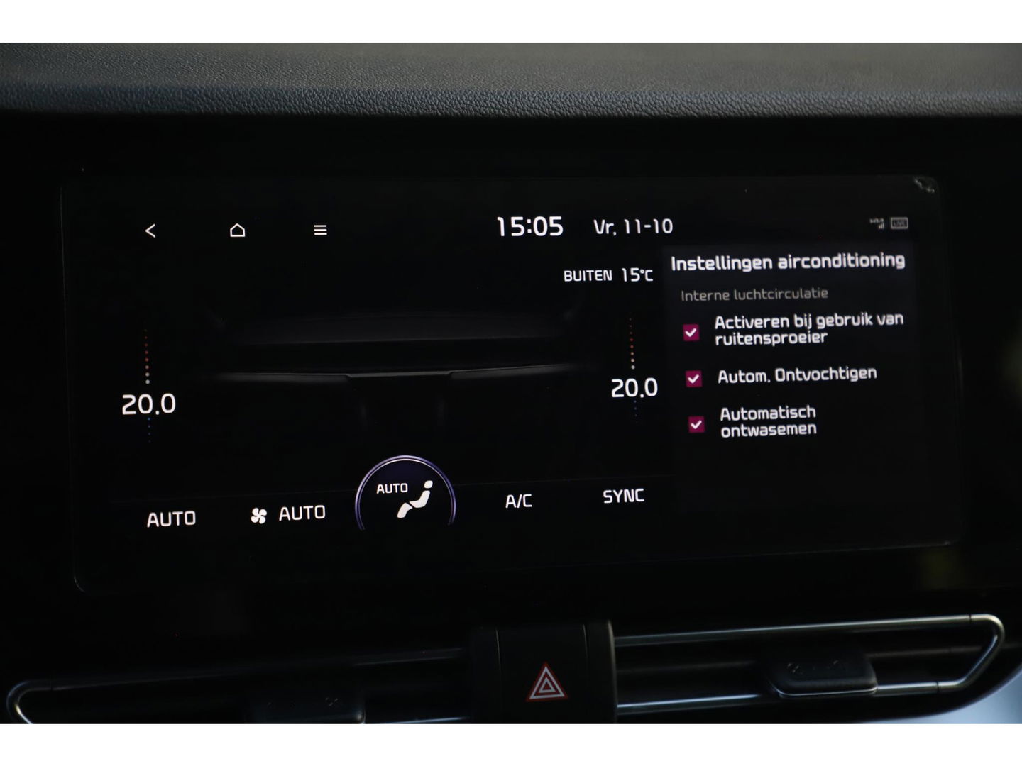 Kia Niro 1.6 GDi Hybrid DynamicLine Nieuw Model Half Leder Navigatie Achteruitrijcamera Carplay Android LED Adaptive Cruise Lane Assist