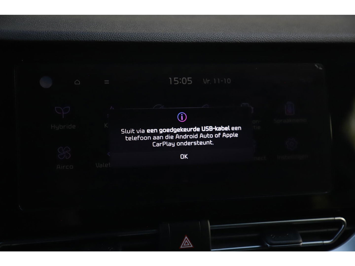 Kia Niro 1.6 GDi Hybrid DynamicLine Nieuw Model Half Leder Navigatie Achteruitrijcamera Carplay Android LED Adaptive Cruise Lane Assist