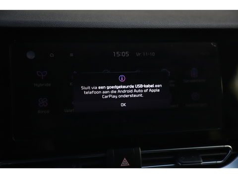 Kia Niro 1.6 GDi Hybrid DynamicLine Nieuw Model Half Leder Navigatie Achteruitrijcamera Carplay Android LED Adaptive Cruise Lane Assist