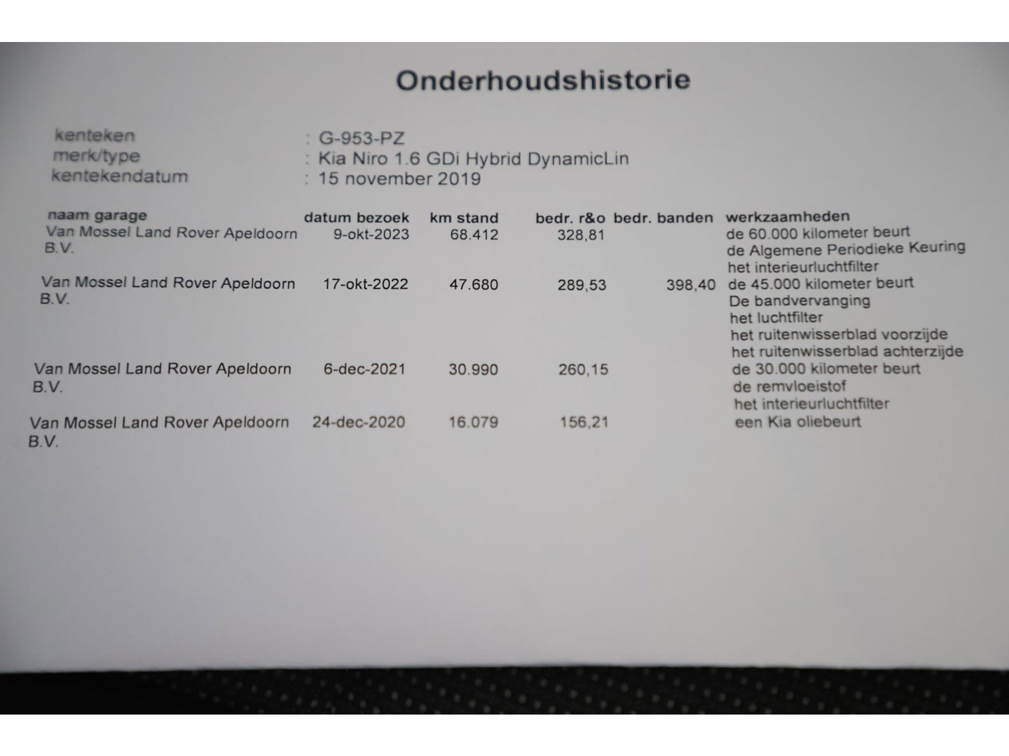 Kia Niro 1.6 GDi Hybrid DynamicLine Nieuw Model Half Leder Navigatie Achteruitrijcamera Carplay Android LED Adaptive Cruise Lane Assist