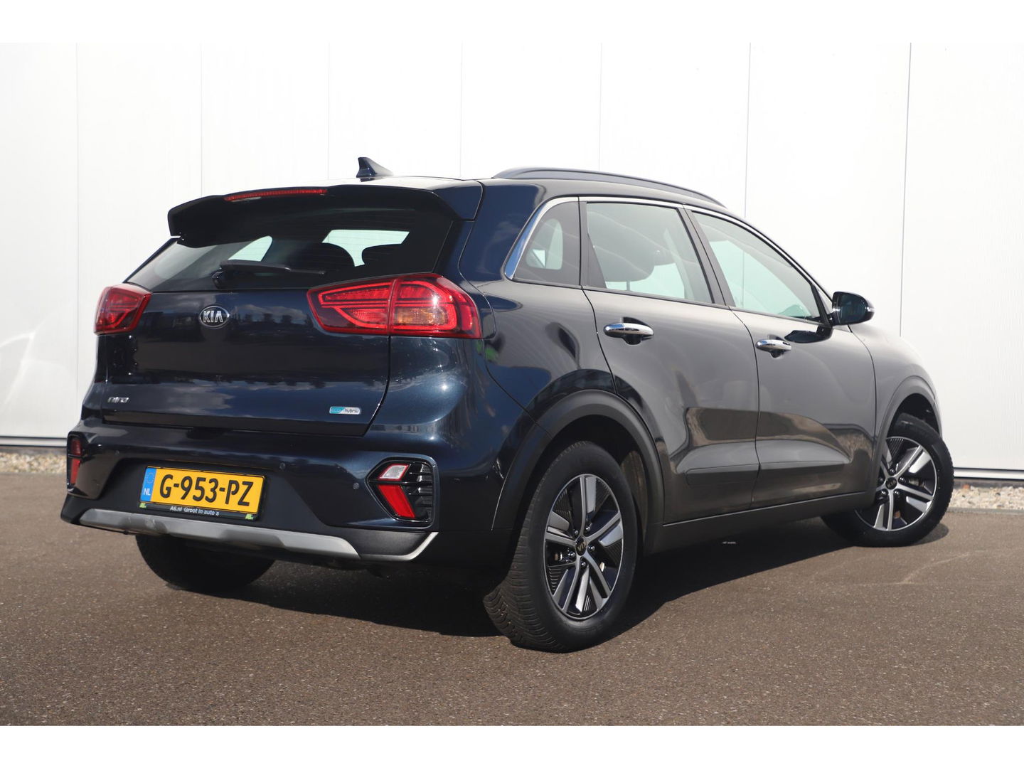 Kia Niro 1.6 GDi Hybrid DynamicLine Nieuw Model Half Leder Navigatie Achteruitrijcamera Carplay Android LED Adaptive Cruise Lane Assist