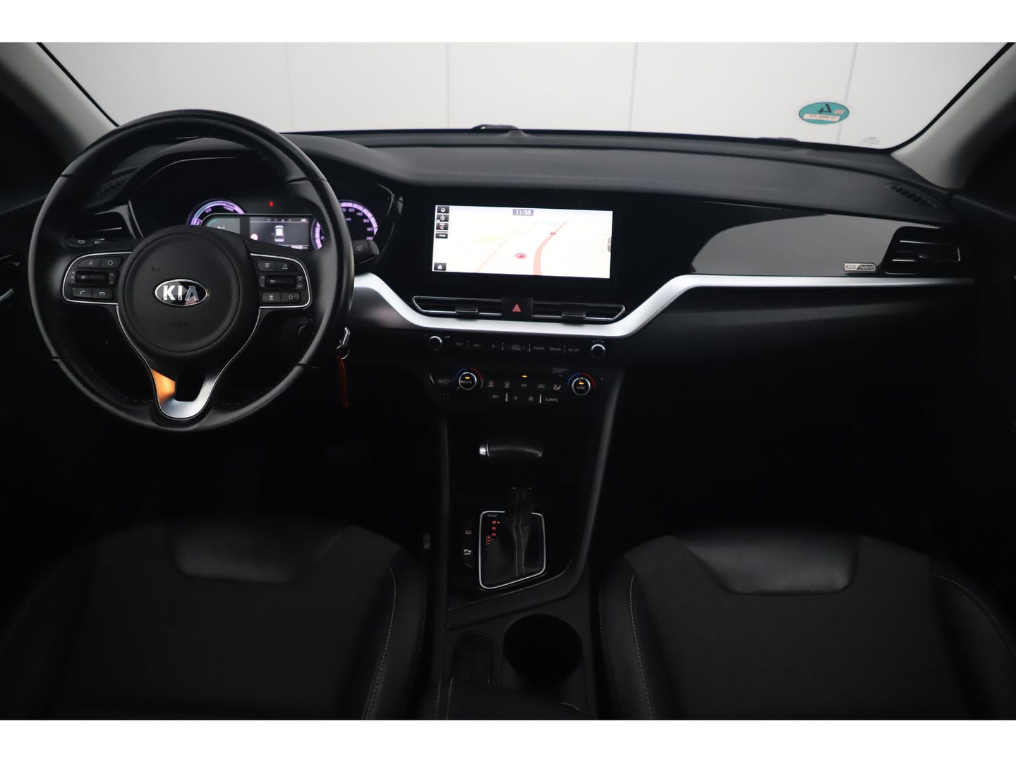Kia Niro 1.6 GDi Hybrid DynamicLine 20X OP VOORRAAD! 140PK Automaat Half Leder Navigatie Camera Clima Adaptive Cruise Lane Assist