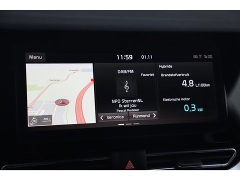 Kia Niro 1.6 GDi Hybrid DynamicLine 20X OP VOORRAAD! 140PK Automaat Half Leder Navigatie Camera Clima Adaptive Cruise Lane Assist