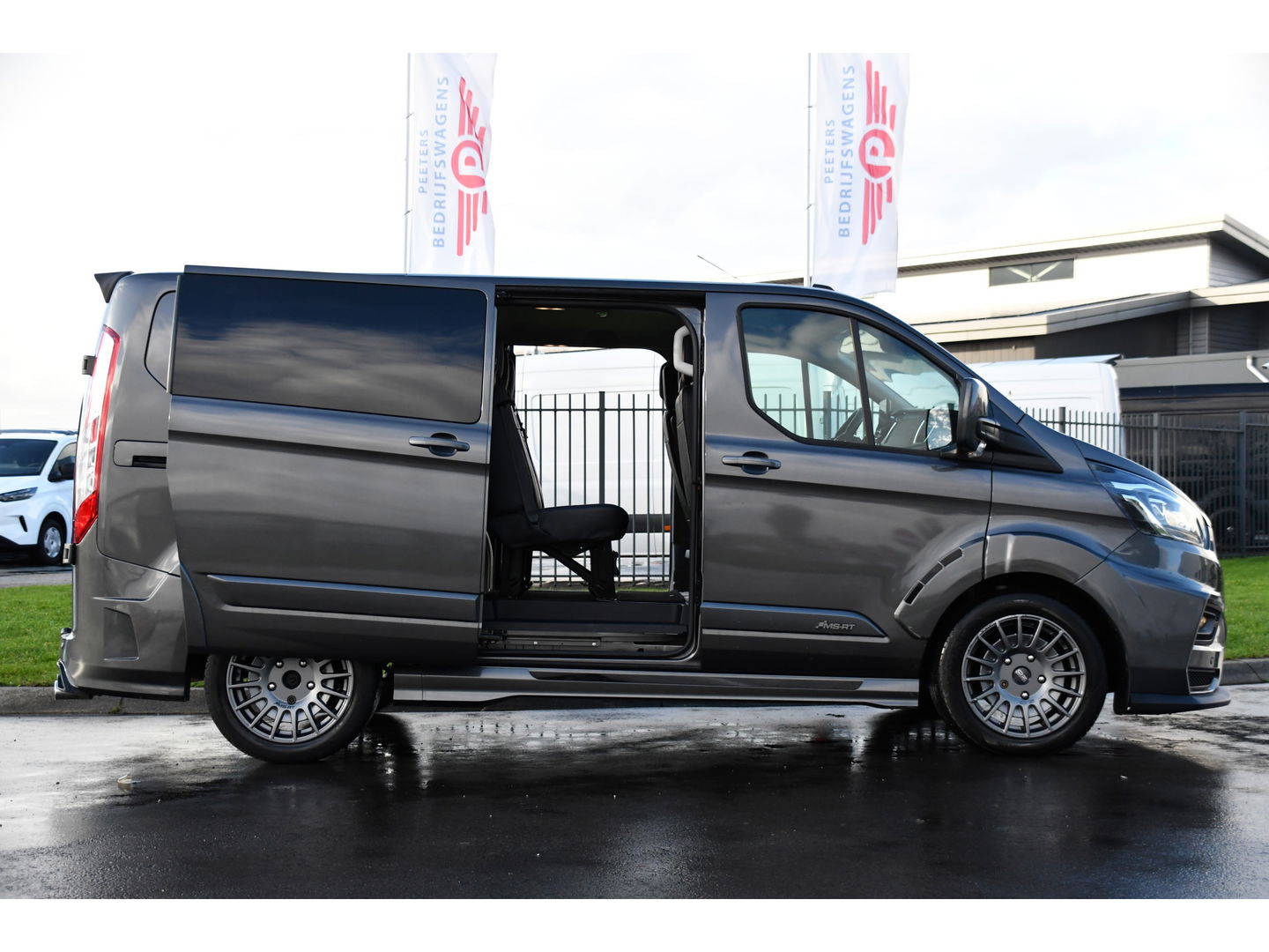 Ford Transit Custom 320 2.0 TDCI L1H1 MS-RT DC Camera, Cruise, Carplay, Automaat, Multimedia, LED, 185PK, Sensoren, Leder, UNIEK! VERKOCHT...Gefeliciteerd TARGO Service!