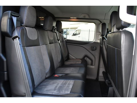 Ford Transit Custom 320 2.0 TDCI L1H1 MS-RT DC Camera, Cruise, Carplay, Automaat, Multimedia, LED, 185PK, Sensoren, Leder, UNIEK! VERKOCHT...Gefeliciteerd TARGO Service!