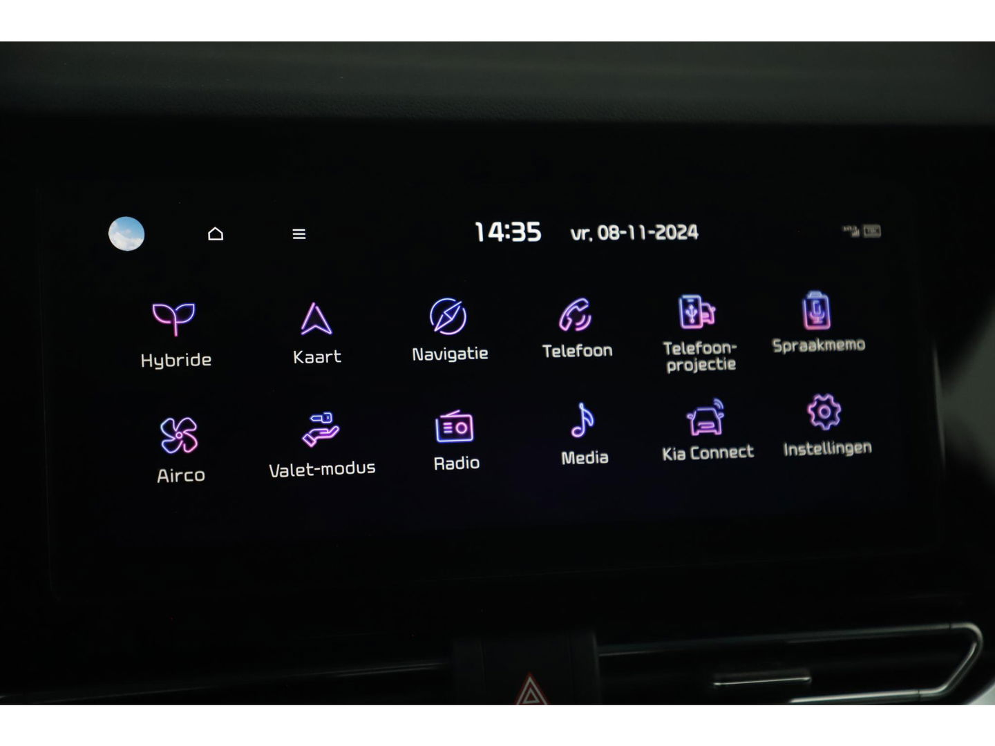 Kia Niro 1.6 GDi Hybrid DynamicLine 140PK Automaat Facelift Half Leder Navigatie Camera Carplay Android LED