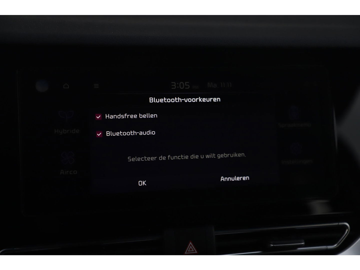 Kia Niro 1.6 GDi Hybrid DynamicLine 140PK Automaat Half Leder Navigatie Camera Adaptive Cruise Lane Assist Clima Carplay Android