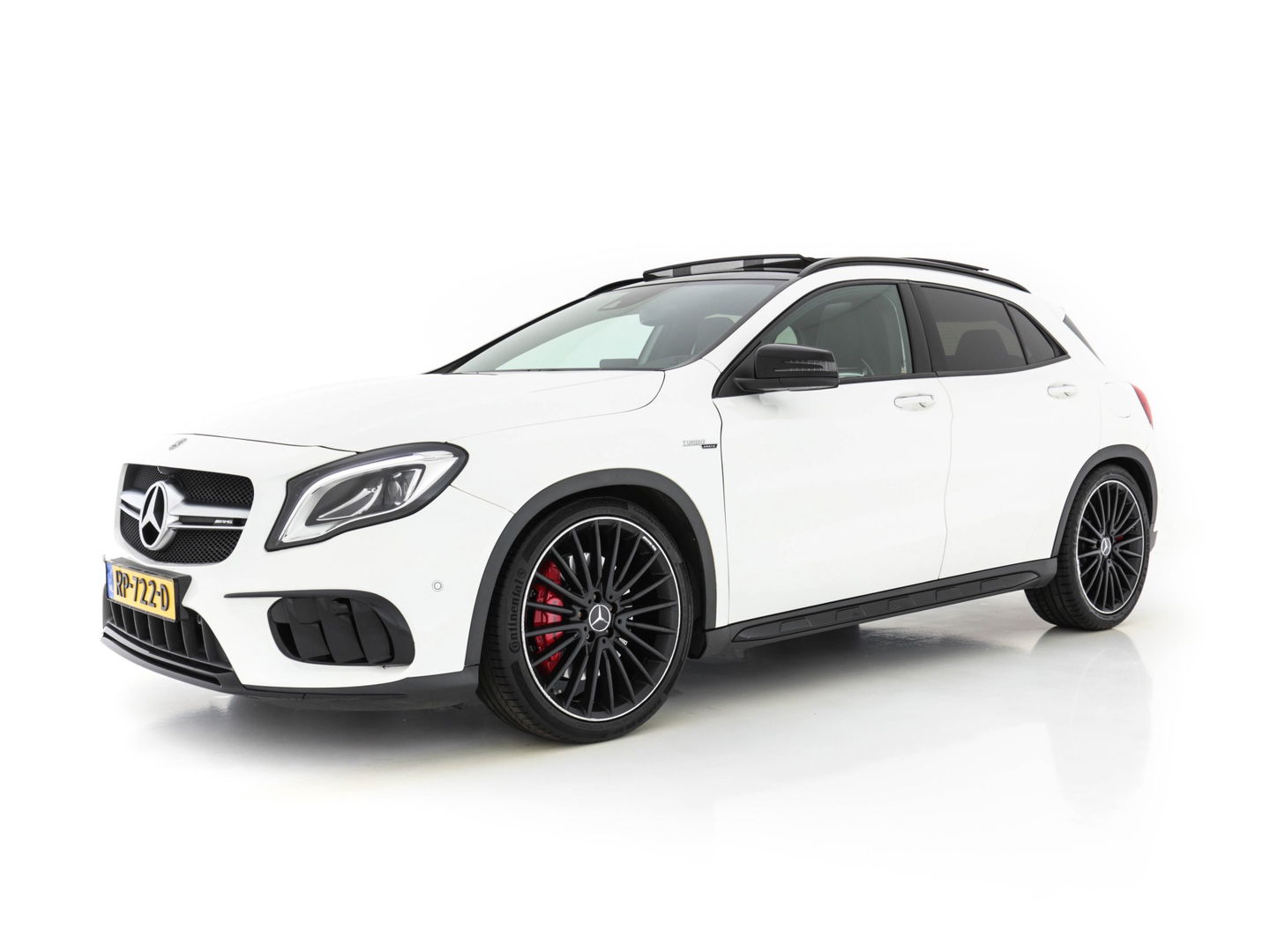 Mercedes-Benz GLA 45 AMG 4 Matic Premium-Plus Aut *PANO | RECARO-NAPPA-LEATHER | KEYLESS | HARMAN/KARDON-AUDIO | FULL-LED | CAMERA | BLIND-SPOT | ECC | PDC | CRUISE | MEMORY | SPORT-SEATS | AMBIENTE-LIGHT*
