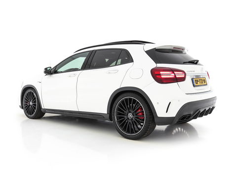 Mercedes-Benz GLA 45 AMG 4 Matic Premium-Plus Aut *PANO | RECARO-NAPPA-LEATHER | KEYLESS | HARMAN/KARDON-AUDIO | FULL-LED | CAMERA | BLIND-SPOT | ECC | PDC | CRUISE | MEMORY | SPORT-SEATS | AMBIENTE-LIGHT*