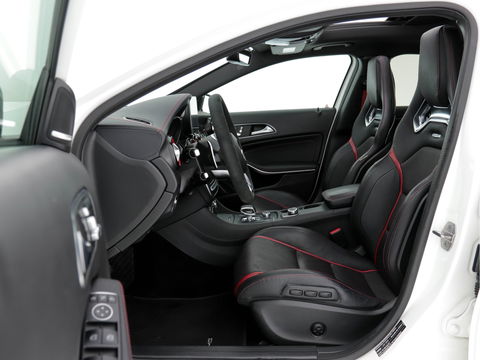 Mercedes-Benz GLA 45 AMG 4 Matic Premium-Plus Aut *PANO | RECARO-NAPPA-LEATHER | KEYLESS | HARMAN/KARDON-AUDIO | FULL-LED | CAMERA | BLIND-SPOT | ECC | PDC | CRUISE | MEMORY | SPORT-SEATS | AMBIENTE-LIGHT*