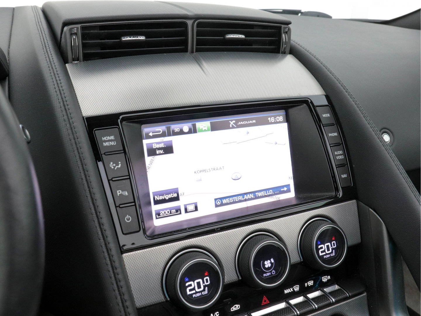 Jaguar F-Type 3.0 V6 Convertible Aut. *NAVI-FULLMAP | DESIGNO-FULL-LEATHER  | BI-XENON | CAMERA | MEMORY | KEYLESS |  DAB | ECC | PDC | CRUISE*