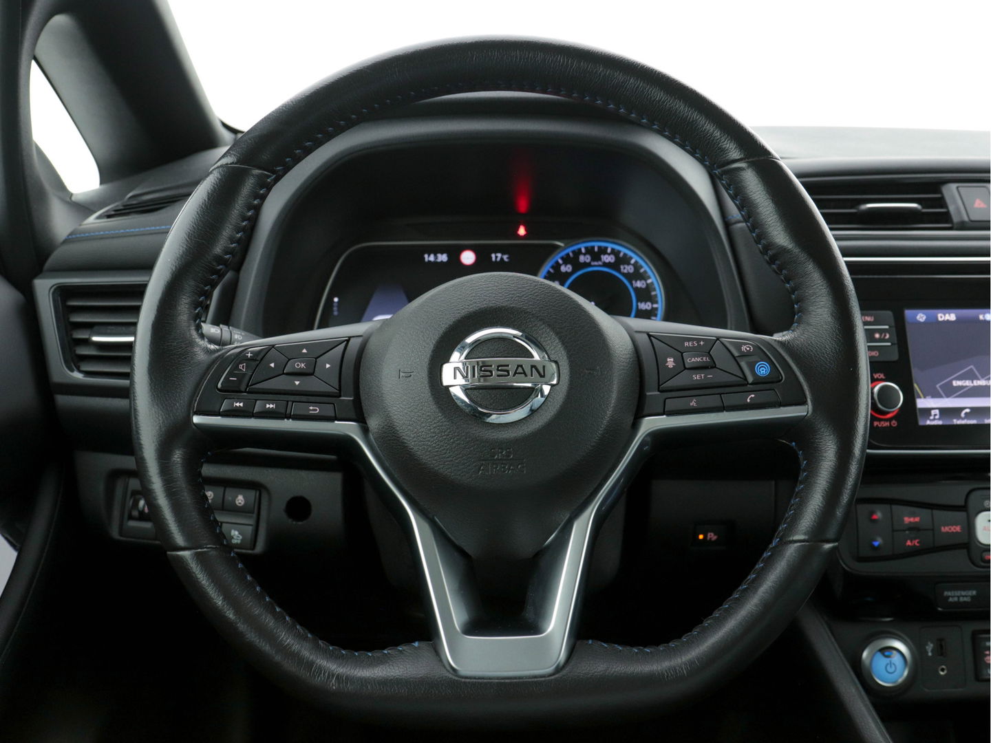 Nissan Leaf 2.ZERO EDITION 40 kWh (INCL-BTW) Aut. *ADAPTIVE-CRUISE | KEYLESS | NAVI-FULLMAP | SURROUND-VIEW | DAB | ECC | PDC | DIGI-COCKPIT | APP-CONNECT | COMFORT-SEATS | 17"ALU*