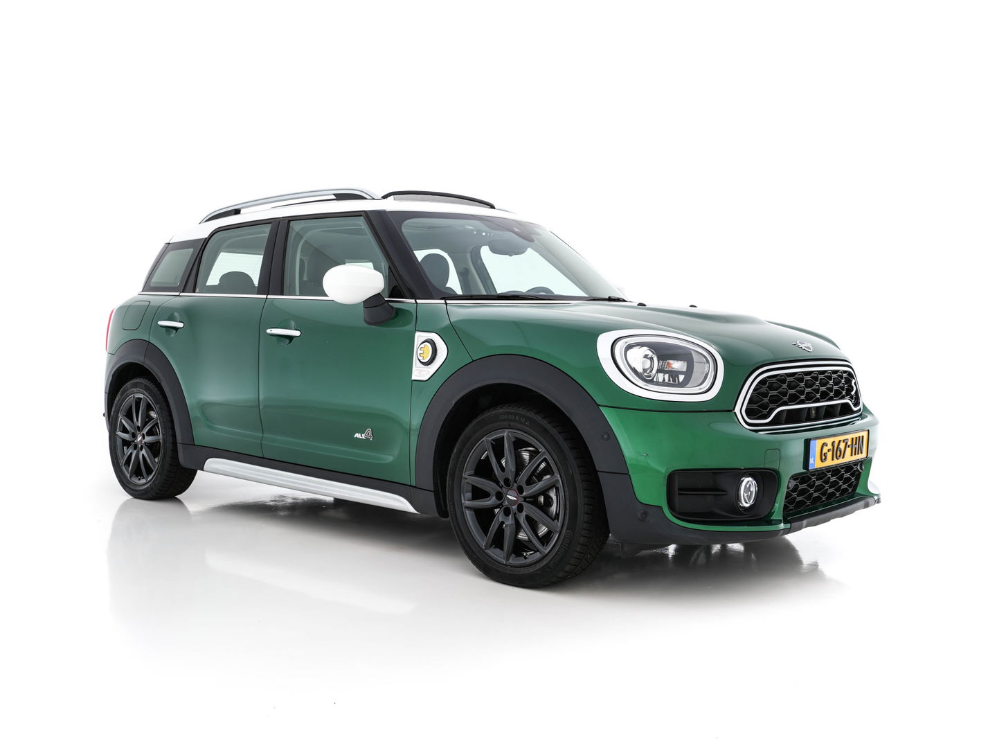 MINI Countryman 2.0 Cooper S E ALL4 (INCL-BTW) Aut. *PANO | HARMAN/KARDON-AUDIO | ADAPT.CRUISE | FULL-LED | KEYLESS | CROSS-FULL-LEATHER | NAVI-FULLMAP | CAMERA | ECC | PDC | SPORTSEATS | 18"ALU*