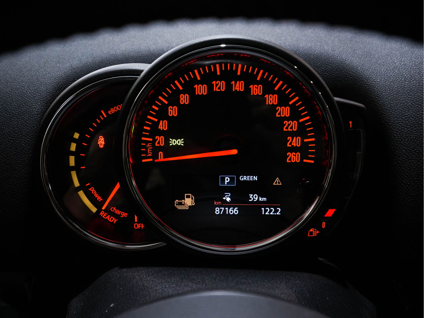 MINI Countryman 2.0 Cooper S E ALL4 (INCL-BTW) Aut. *PANO | HARMAN/KARDON-AUDIO | ADAPT.CRUISE | FULL-LED | KEYLESS | CROSS-FULL-LEATHER | NAVI-FULLMAP | CAMERA | ECC | PDC | SPORTSEATS | 18"ALU*