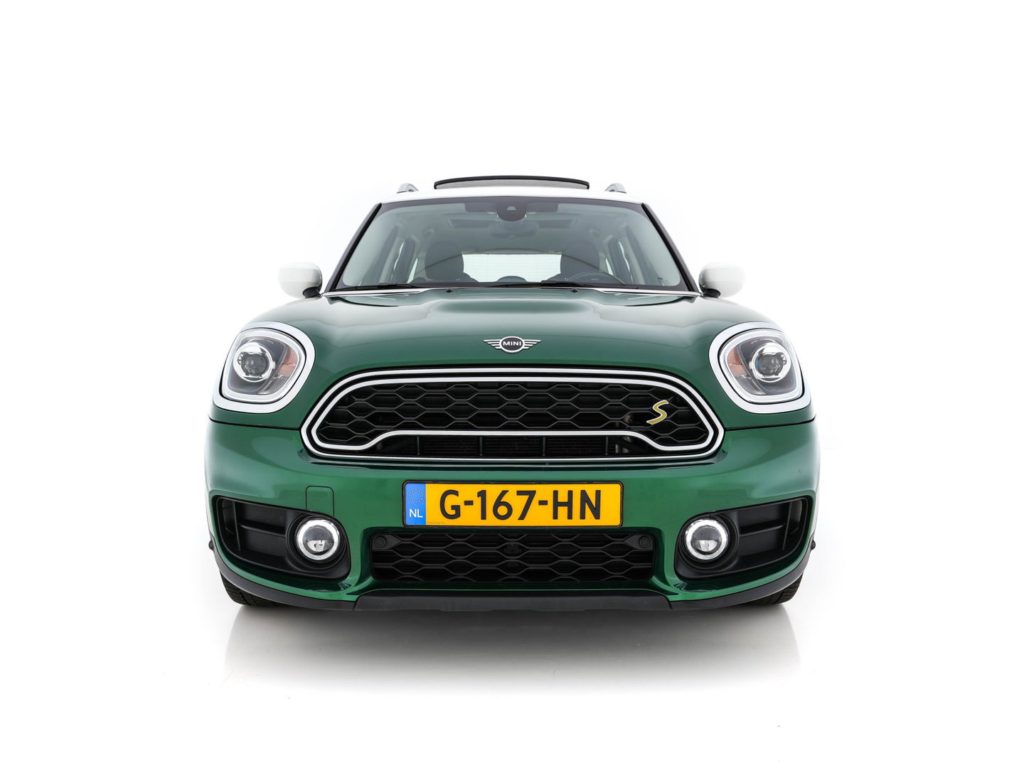 MINI Countryman 2.0 Cooper S E ALL4 (INCL-BTW) Aut. *PANO | HARMAN/KARDON-AUDIO | ADAPT.CRUISE | FULL-LED | KEYLESS | CROSS-FULL-LEATHER | NAVI-FULLMAP | CAMERA | ECC | PDC | SPORTSEATS | 18"ALU*