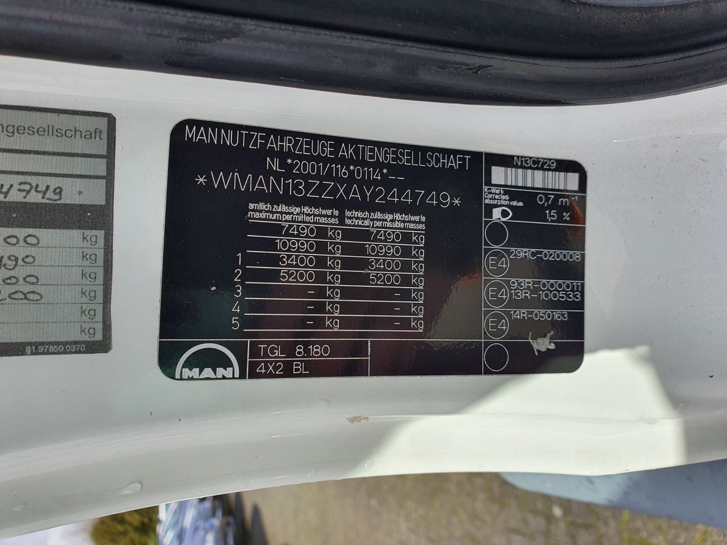 MAN TGL 8.180 AUT. 4X2 BL EEV *PAARDEN/HORSES TRAILER AUT. *PAARDEN TRAILER- PFERDETRANSPORTWAGEN - HORSES TRAILER* *lengte: 760cm l breedte:236cm l hoogte:325cm*