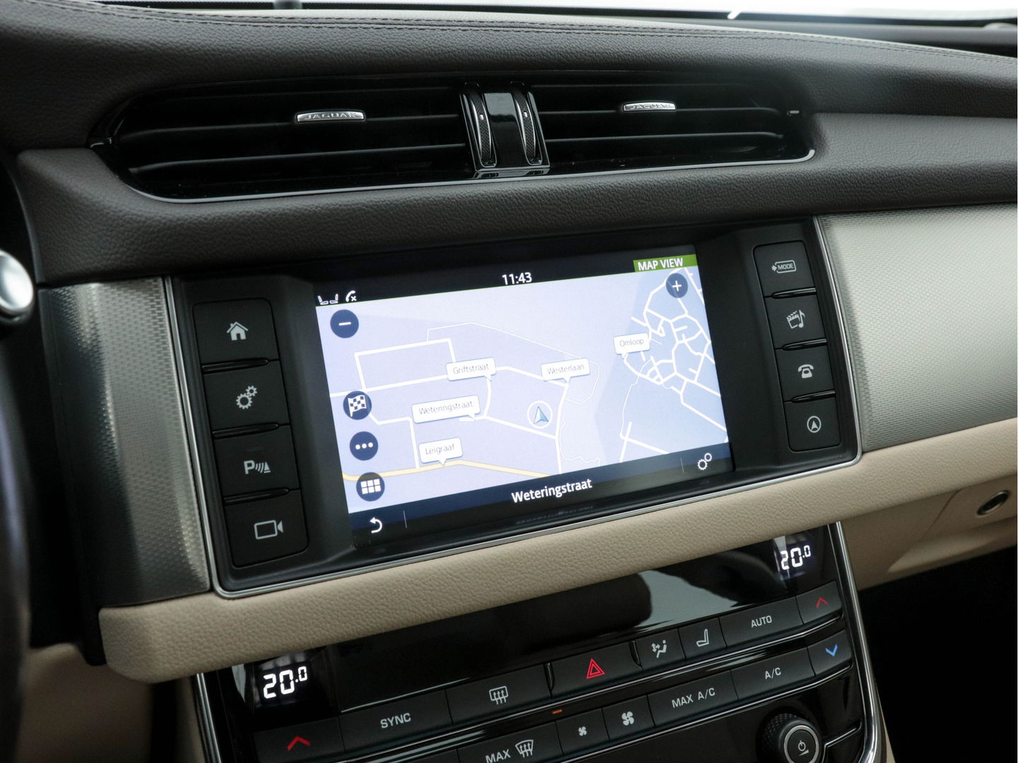 Jaguar XF 2.0D Portfolio Premium-Business-Pack Aut *WINDSOR-FULL-LEATHER | BI-XENON | NAVI-FULLMAP | MERIDIAN-SURROUND | SHIFT-PADDLES |  LANE-ASSIST | CRUISE | CAMERA | COMFORT-SEATS | 17"ALU*