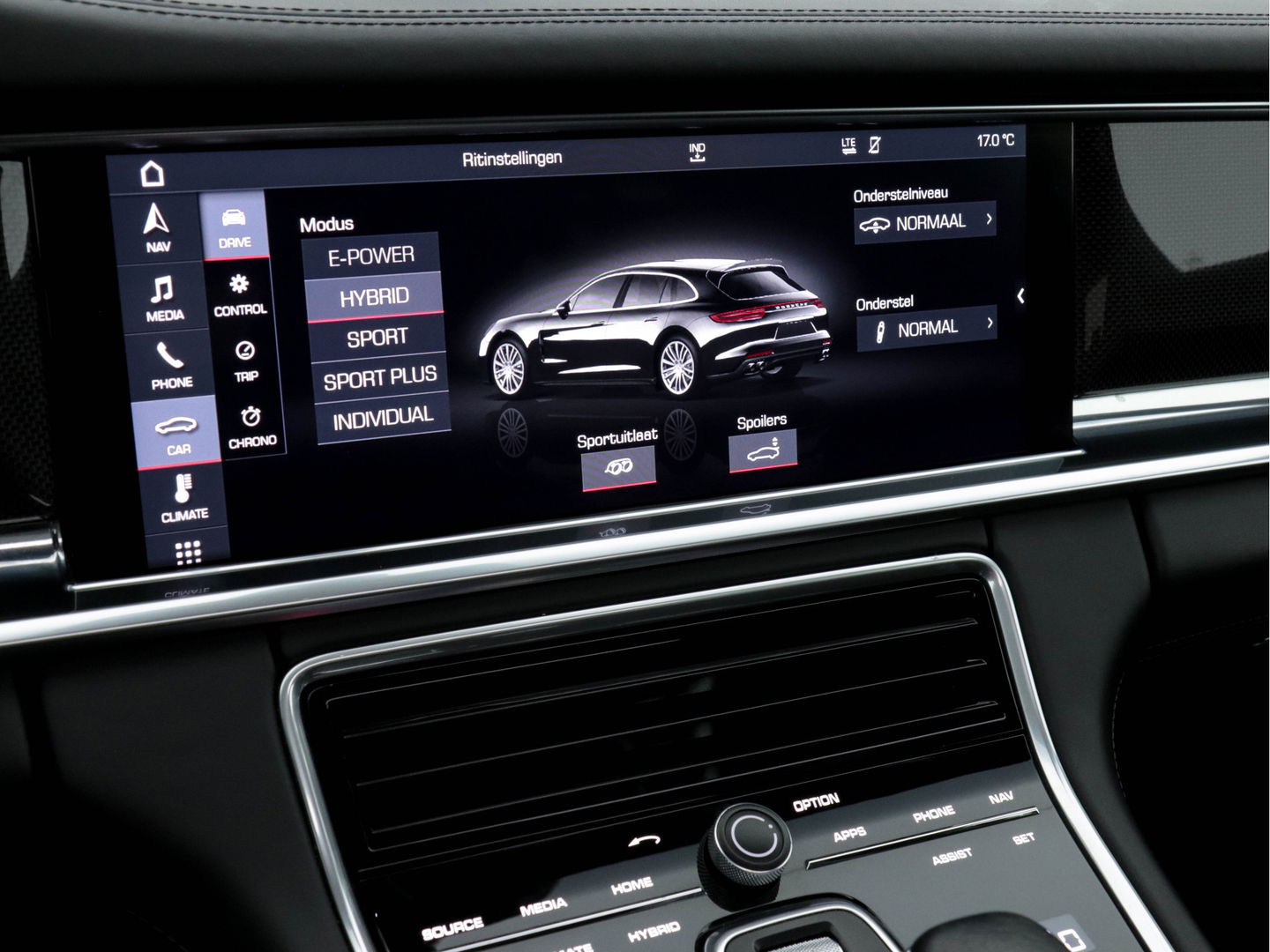 Porsche Panamera Sport Turismo Sport-Chrono-Pack 2.9 4 E-Hybrid [NL-AUTO] Aut. *PANO | NAPPA-LEATHER | NAVI-FULLMAP | AIR-SUSPENSION | KEYLESS | BOSE-SURROUND | SOFT-CLOSE | ADAPT-CRUISE | SURROUND-VIEW | DAB | MEMORY-PACK | CARPLAY | SPORT-SEATS | ...