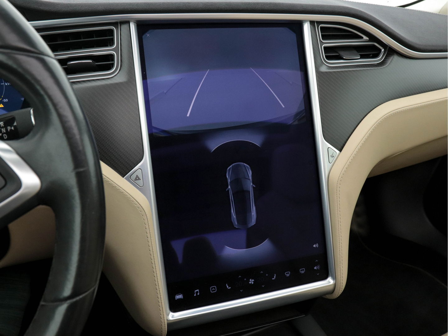 Tesla Model S 235 kw Base Premium-Pack Sound-Studio-Pack [ 3-Fase ] (INCL-BTW) *PANO | NAPPA-FULL-LEATHER |  FULL-LED | NAVI-FULLMAP | SURROUND-VIEW | KEYLESS |  AUTO-PILOT | LANE-ASSIST | DAB | DIGI-COCKPIT | SPORT-SEATS | 19"ALU*