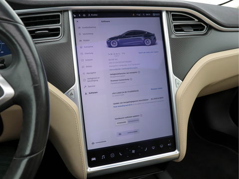 Tesla Model S 235 kw Base Premium-Pack Sound-Studio-Pack [ 3-Fase ] (INCL-BTW) *PANO | NAPPA-FULL-LEATHER |  FULL-LED | NAVI-FULLMAP | SURROUND-VIEW | KEYLESS |  AUTO-PILOT | LANE-ASSIST | DAB | DIGI-COCKPIT | SPORT-SEATS | 19"ALU*