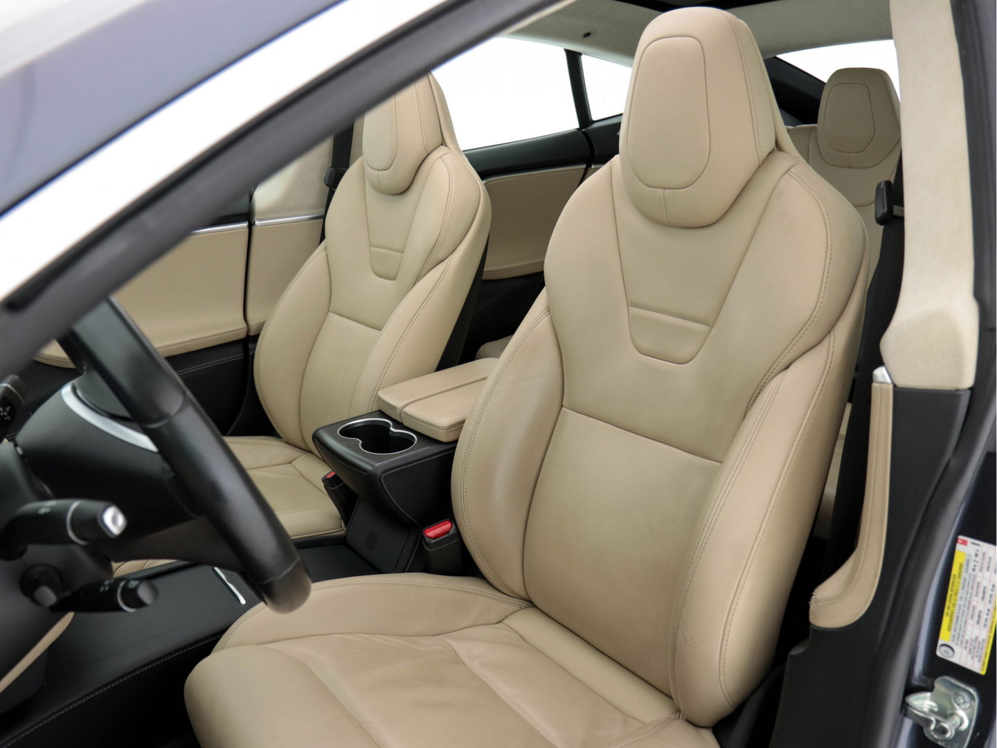 Tesla Model S 235 kw Base Premium-Pack Sound-Studio-Pack [ 3-Fase ] (INCL-BTW) *PANO | NAPPA-FULL-LEATHER |  FULL-LED | NAVI-FULLMAP | SURROUND-VIEW | KEYLESS |  AUTO-PILOT | LANE-ASSIST | DAB | DIGI-COCKPIT | SPORT-SEATS | 19"ALU*