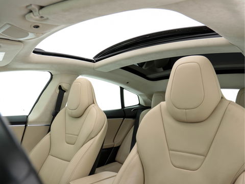 Tesla Model S 235 kw Base Premium-Pack Sound-Studio-Pack [ 3-Fase ] (INCL-BTW) *PANO | NAPPA-FULL-LEATHER |  FULL-LED | NAVI-FULLMAP | SURROUND-VIEW | KEYLESS |  AUTO-PILOT | LANE-ASSIST | DAB | DIGI-COCKPIT | SPORT-SEATS | 19"ALU*