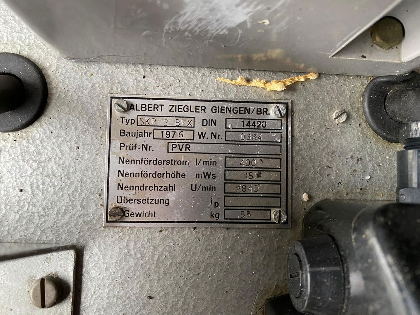 Ziegler SKP2BEX  Waterpomp op krachtstroom | Three-phase w 