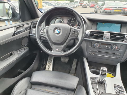 BMW X3 XDrive35d M-Sport-Pack [ MOTOR-DEFECT ] Aut. * PANO | NEVADA-FULL-LEATHER | BI-XENON | KEYLESS  | NAVI-FULLMAP | DAB | SHIFT-PADDLES | CRUISE | MEMORY-PACK | HEAD-UP | LANE-ASSIST | SPORT-SEATS | TOWBAR | 18"ALU*