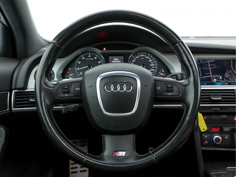 Audi S6 Avant S6 5.2 FSI Quattro [ DISTRIBUTIE-KETTING MOET VERVANGEN WORDEN ] Aut. *PANO | VALCONA-FULL-LEATHER | NAVI-FULLMAP | SPORT-SEATS | BOSE-SURROUND | ECC | PDC | CRUISE | 18"ALU*