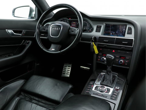 Audi S6 Avant S6 5.2 FSI Quattro [ DISTRIBUTIE-KETTING MOET VERVANGEN WORDEN ] Aut. *PANO | VALCONA-FULL-LEATHER | NAVI-FULLMAP | SPORT-SEATS | BOSE-SURROUND | ECC | PDC | CRUISE | 18"ALU*