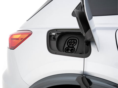Audi Q4 e-tron 40 Launch-Edition Advanced-Plus 77 kWh [ 3-Fase ] (INCL-BTW) *HEATPUMP | ADAPT-CRUISE | MATRIX-LED | NAVI-FULLMAP | KEYLESS | CAMERA | DIGI-COCKPIT | TOWBAR | DAB | AMBIENT-LIGHT | SPORT-SEATS | 19''ALU*