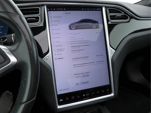 Tesla Model S 235 Kw Base [ 3-Fase ] (INCL-BTW) *PANO | AUTO-PILOT | KEYLESS | FULL-LED | 1/2-LEATHER | NAVI-FULLMAP | SURROUND-VIEW | APP-CONNECT | LANE-ASSIST | DIGI-COCKPIT | DAB | SPORT-SEATS | 19"ALU