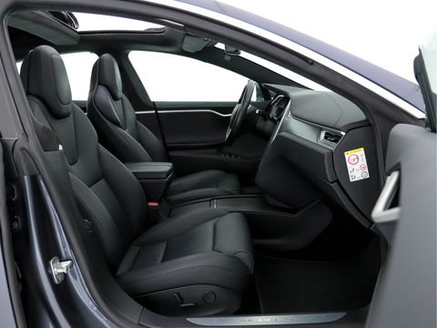 Tesla Model S 100D - 307 Kw AWD [ 3-Fase ] (INCL-BTW) *PANO | FULL-LEATHER  | FULL-LED | DIGI-COCKPIT | SURROUND-VIEW | AUTO-PILOT | AIR-SUSPENSION |  KEYLESS | CRUISE | SPORT-SEATS | 19"ALU*