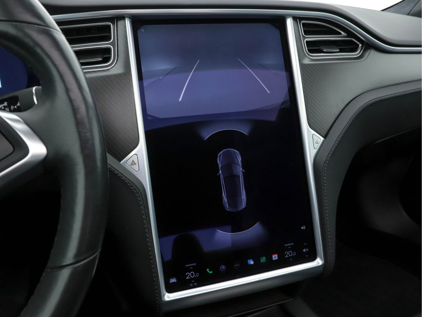 Tesla Model S 100D - 307 Kw AWD [ 3-Fase ] (INCL-BTW) *PANO | FULL-LEATHER  | FULL-LED | DIGI-COCKPIT | SURROUND-VIEW | AUTO-PILOT | AIR-SUSPENSION |  KEYLESS | CRUISE | SPORT-SEATS | 19"ALU*