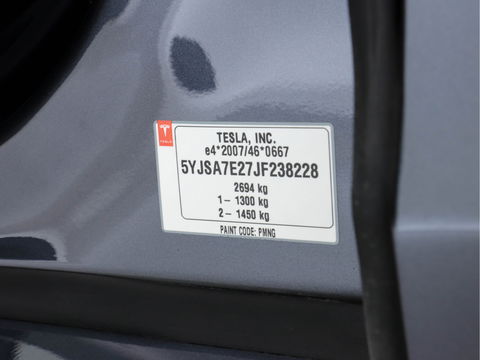 Tesla Model S 100D - 307 Kw AWD [ 3-Fase ] (INCL-BTW) *PANO | FULL-LEATHER  | FULL-LED | DIGI-COCKPIT | SURROUND-VIEW | AUTO-PILOT | AIR-SUSPENSION |  KEYLESS | CRUISE | SPORT-SEATS | 19"ALU*