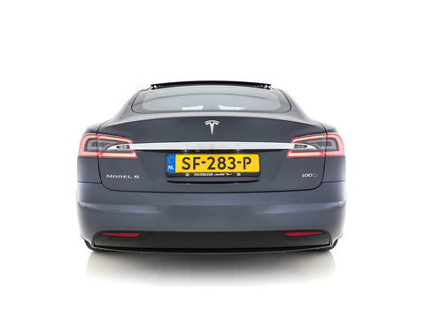 Tesla Model S 100D - 307 Kw AWD [ 3-Fase ] (INCL-BTW) *PANO | FULL-LEATHER  | FULL-LED | DIGI-COCKPIT | SURROUND-VIEW | AUTO-PILOT | AIR-SUSPENSION |  KEYLESS | CRUISE | SPORT-SEATS | 19"ALU*